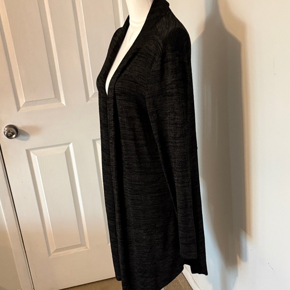 Apt. 9 Heather Green Open Front Cardigan Size M Long Sleeve - Picture 4 of 7